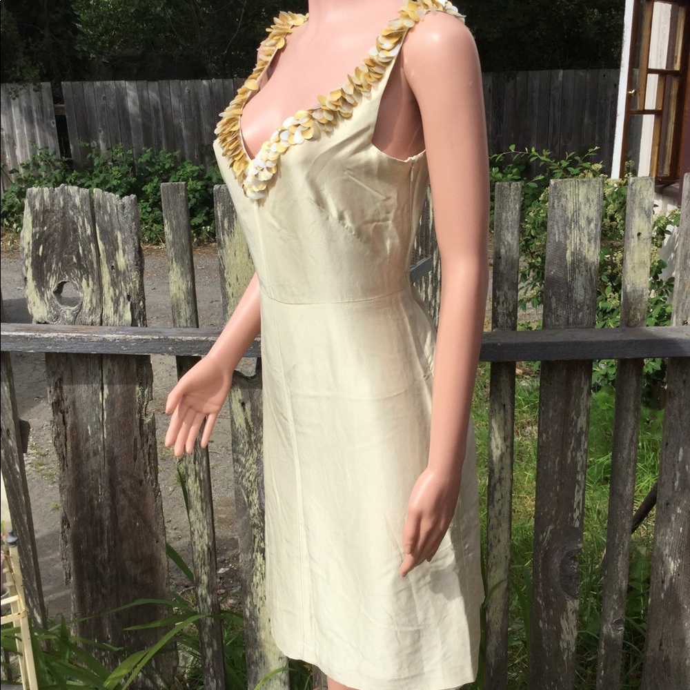 NWOT Banana Republic Sequin Silk Dress 8